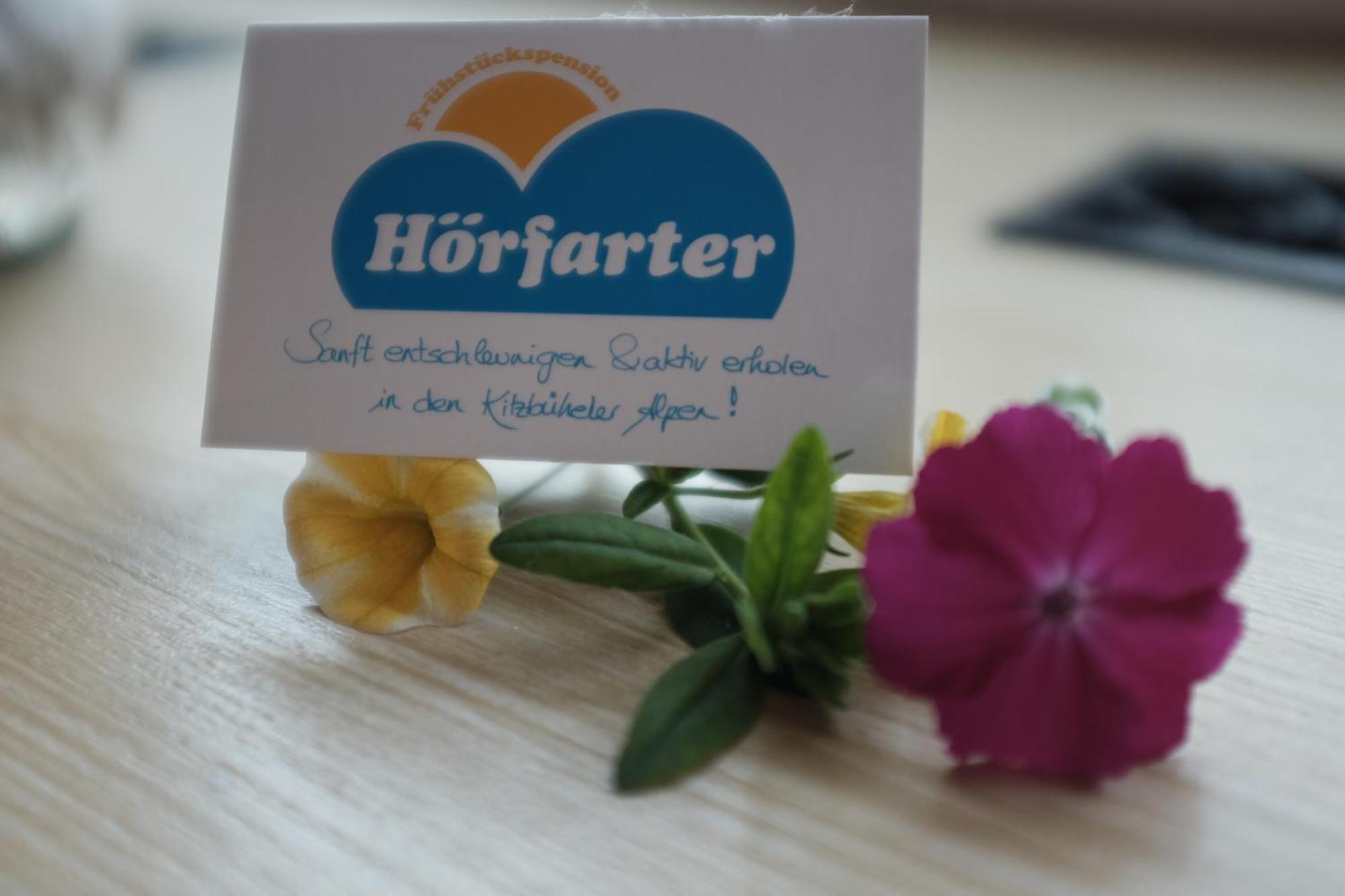 Pension Horfarter Fieberbrunn Esterno foto